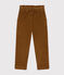 Pantaloni in velluto bambina marrone CUIVRE