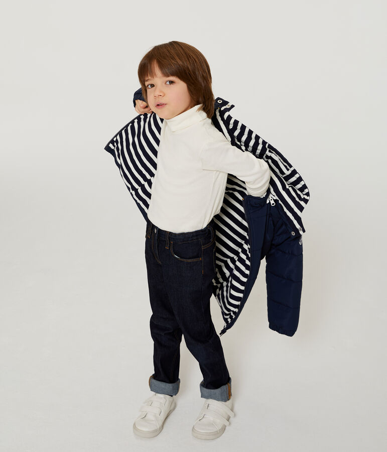Piumino bambino unisex blu