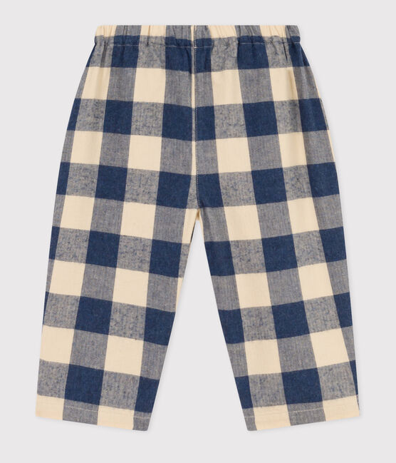 Pantaloni di flanella a scacchi per bebè INCOGNITO/ AVALANCHE