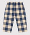 Pantaloni di flanella a scacchi per bebè INCOGNITO/ AVALANCHE
