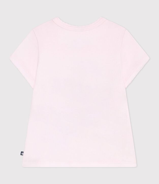 T-shirt a maniche corte in cotone bambina BARELY