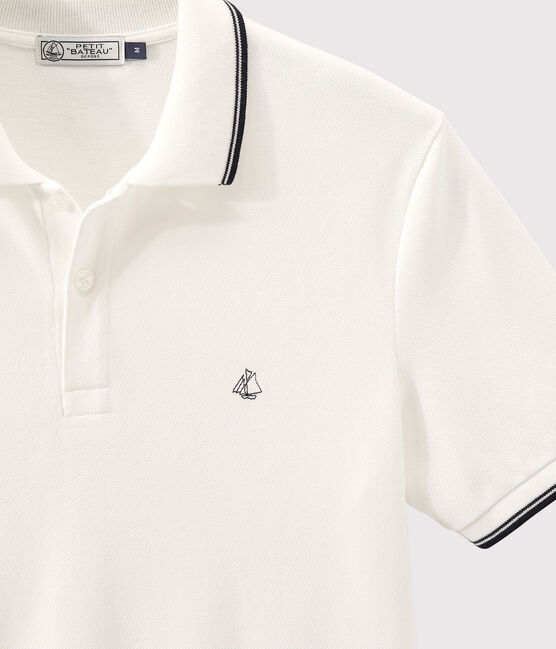 Polo Uomo bianco MARSHMALLOW