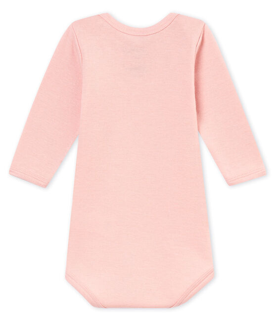 Body a maniche lunghe bebé maschio rosa JOLI