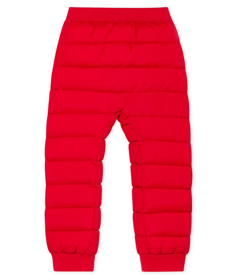 Pantaloni imbottiti per bambini rosso