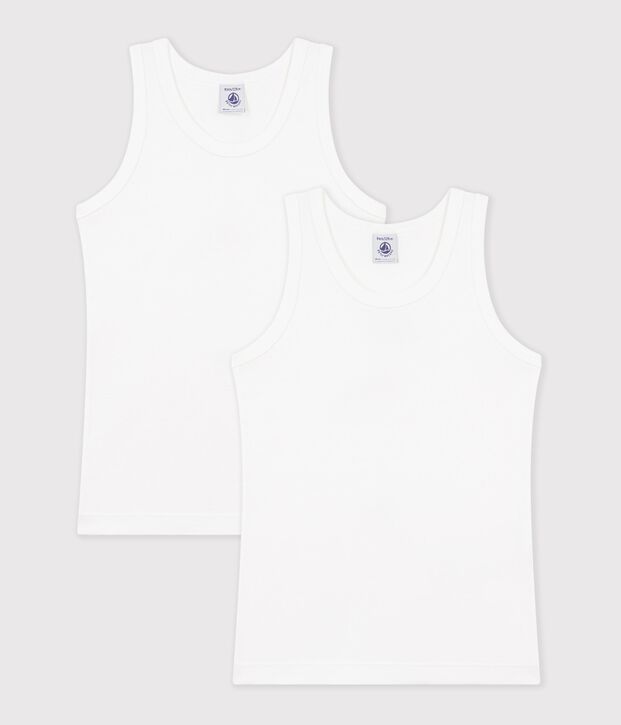 Lot de 2 d&eacute;bardeurs en coton multicolore