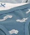 Confezione da 3 slip con motivo uccelli in cotone da bambina variante 1