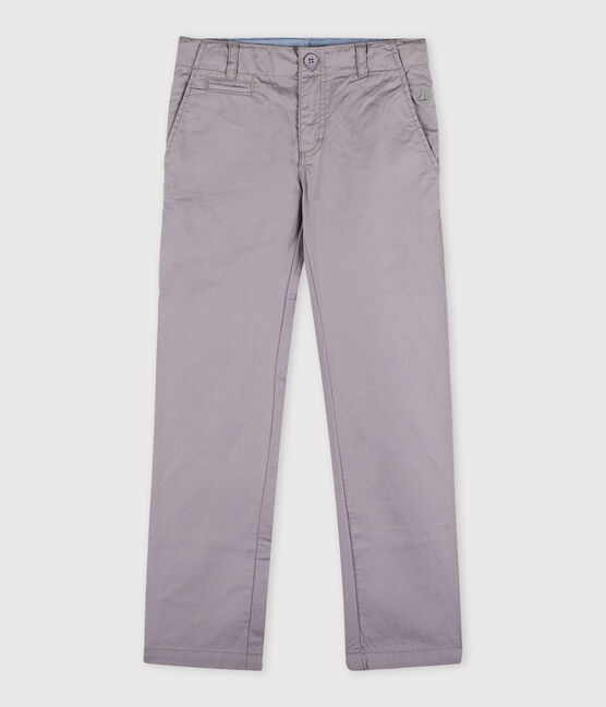 Pantaloni in serge bambino grigio CONCRETE