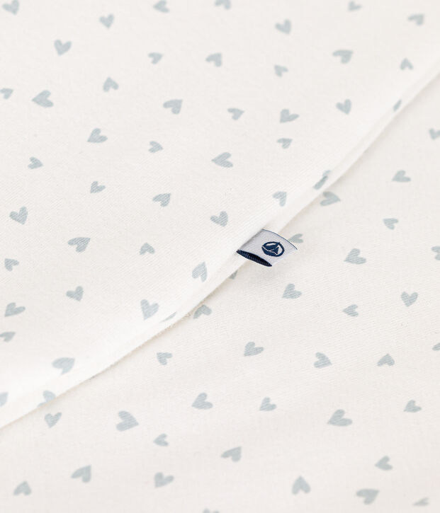 Sacco nanna in cotone neonato TOG 1,5 bianco/blu