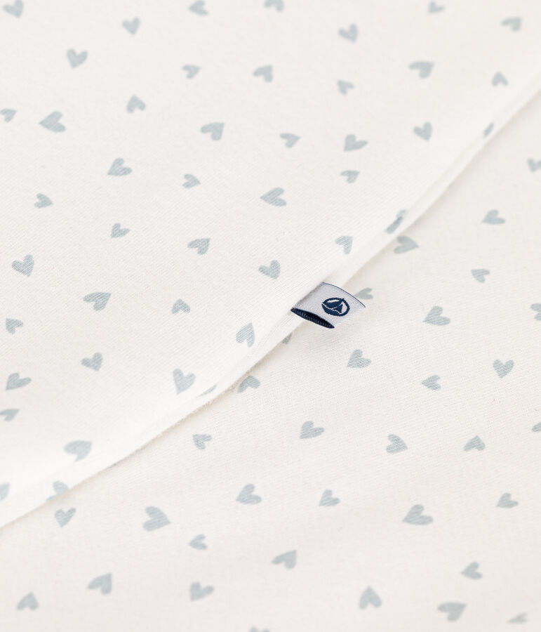 Sacco nanna in cotone neonato TOG 1,5 bianco/blu