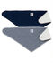 Set da 2 bandane-bavaglini bebè unisex variante 1