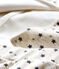 Completo tre pezzi bebè maschio in lana e cotone beige MONTELIMAR/bianco MULTICO