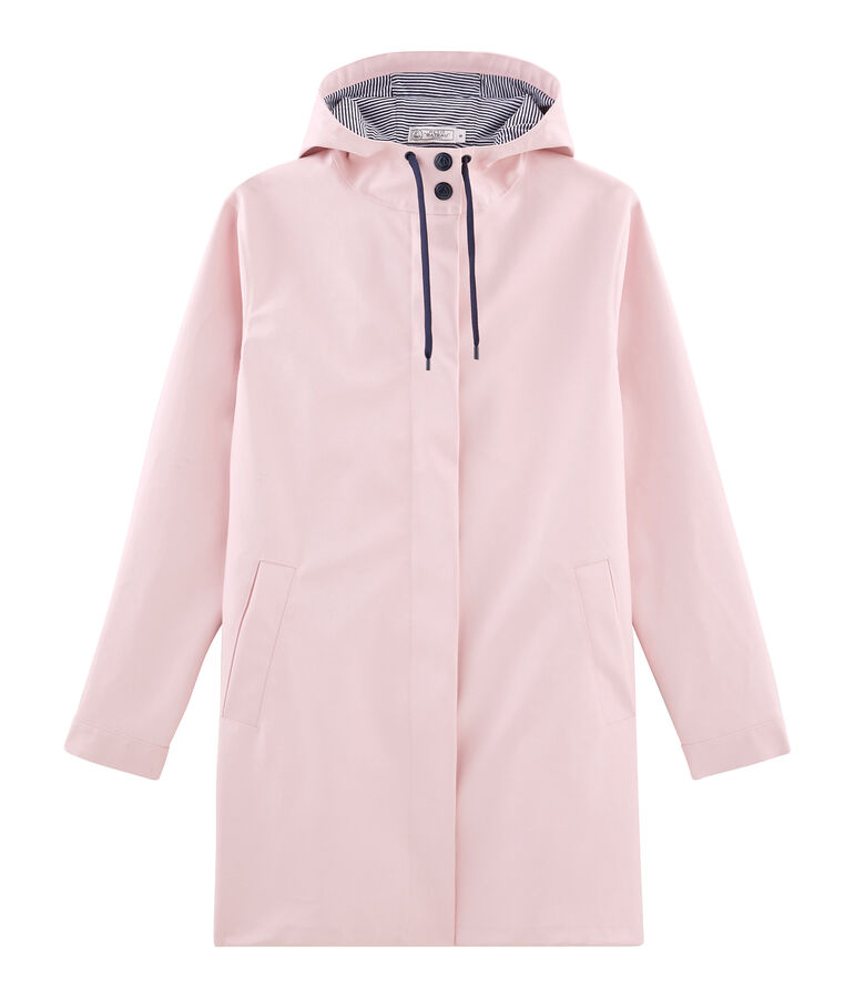 Parka lungo donna rosa