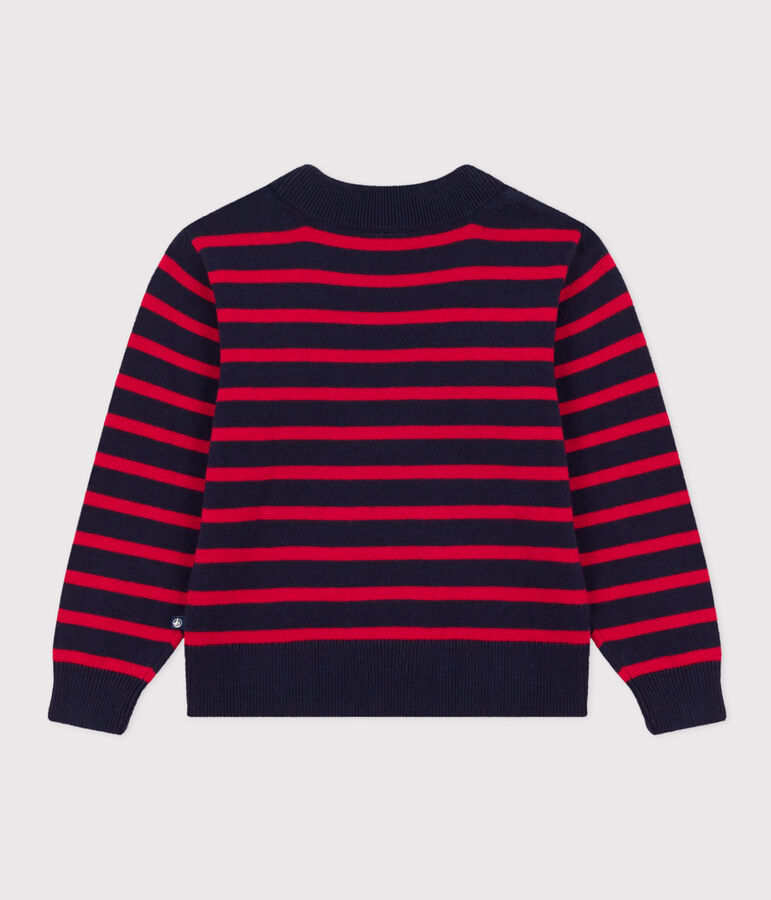 Maglione alla marinara in lana e cotone bambino unisex SMOKING/ CORRIDA
