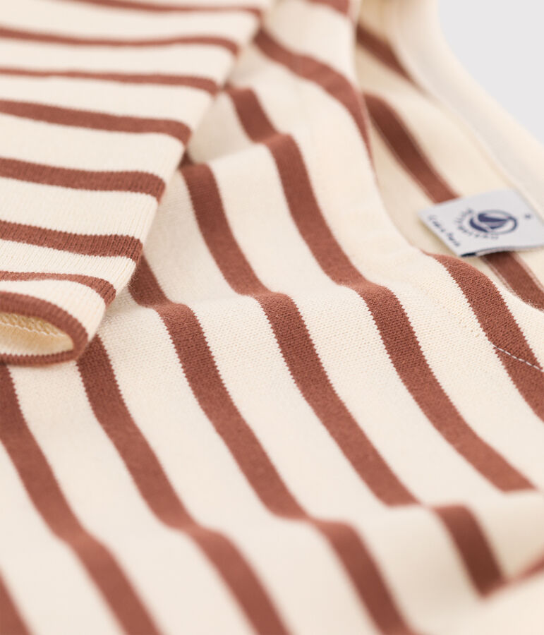 Marini&egrave;re in cotone, da Donna ecru/marrone