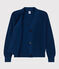 Cardigan a costa inglese in cotone Donna blu INCOGNITO
