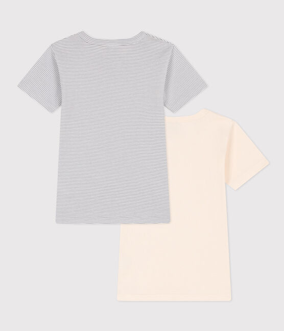 Confezione da 2 t-shirt manica corta bambino in cotone variante 1