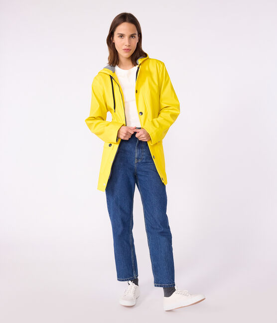 Cerata iconica in tessuto riciclato e cotone biologico giallo JAUNE