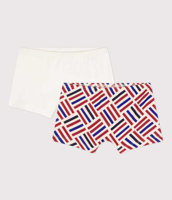 Confezione da 2 slip bambina in cotone variante 1