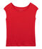 T-shirt in lino donna rosso PEPS