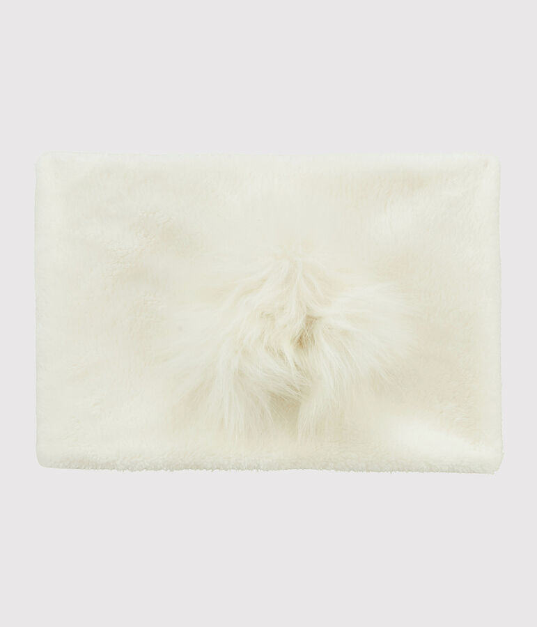 Snood bambina bianco MARSHMALLOW