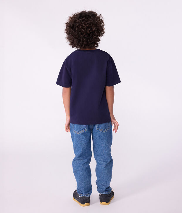 T-shirt a maniche corte con stampa bambino SOIR