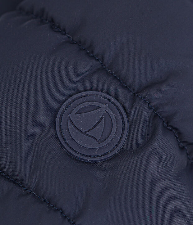 Piumino foderato in pile per beb&egrave; SMOKING