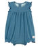 Tutina corta bambina in cotone/lino FONTAINE