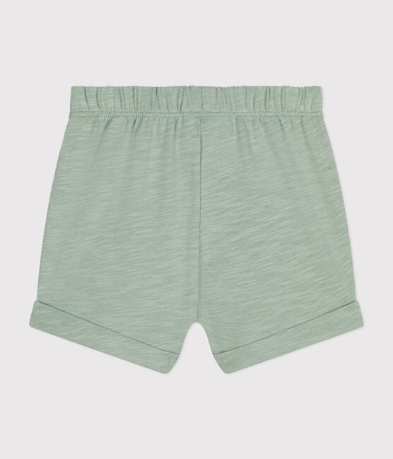 Shorts in jersey leggero bebè verde HERBIER