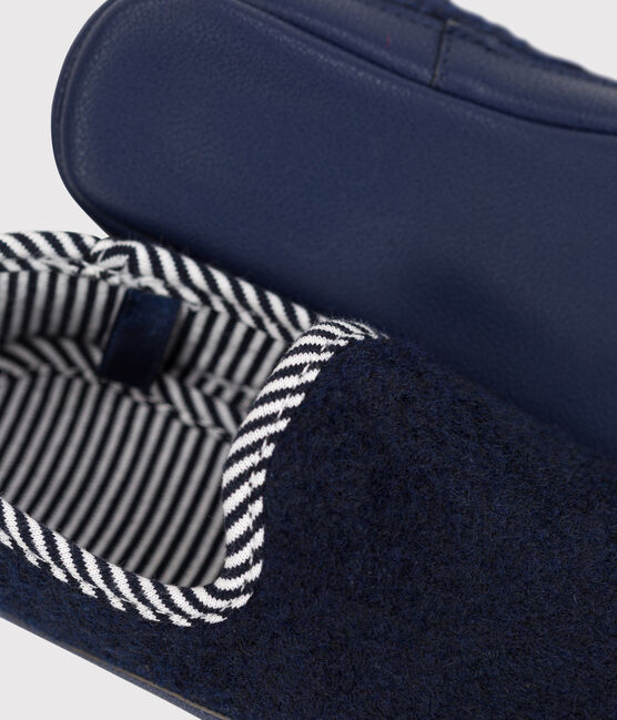 Pantofole bambino/a blu SMOKING