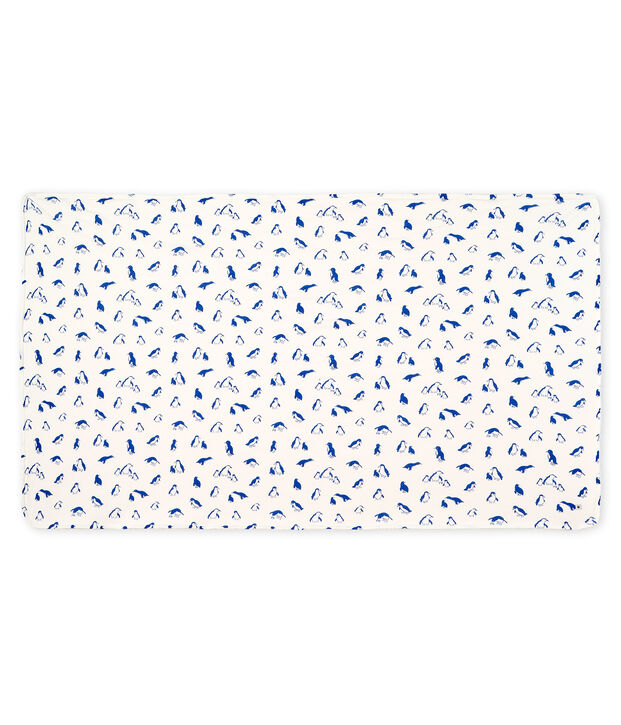 Coperta beb&egrave; a costine e sherpa bianco