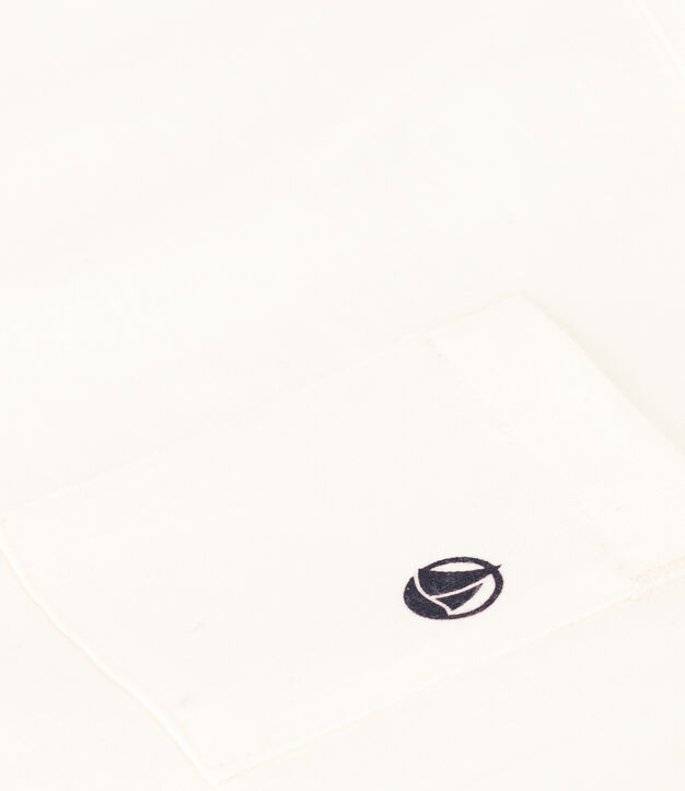 T-shirt bambino a maniche corte bianco