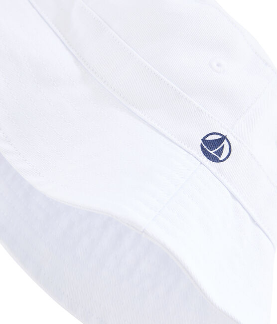 Cappello da pescatore bambino unisex bianco MARSHMALLOW