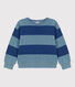 Felpa in spugna bouclette bambino unisex