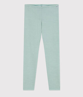 Leggings bambino unisex in lana e cotone - 2