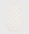 Sacco nanna neonato in cotone con stampa a fiori TOG 1,5 bianco MARSHMALLOW/bianco MULTICO