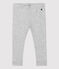 Leggins per bebè in cotone biologico grigio BELUGA CHINE
