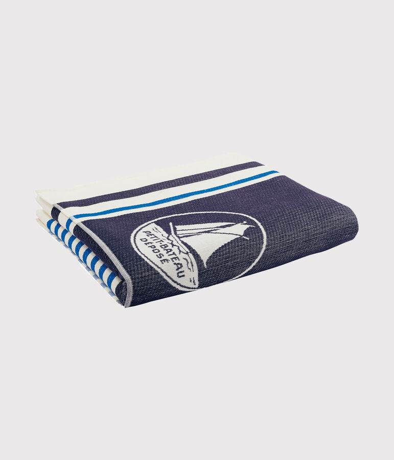 Telo fouta bianco/multicolore