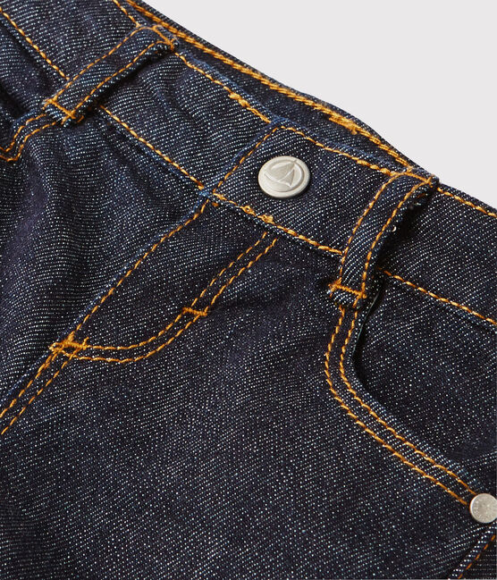 Pantalone slim bebè maschietto in jeans blu JEAN