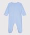 Pigiama in cotone con stampa a righe neonato blu EDNA/bianco MARSHMALLOW