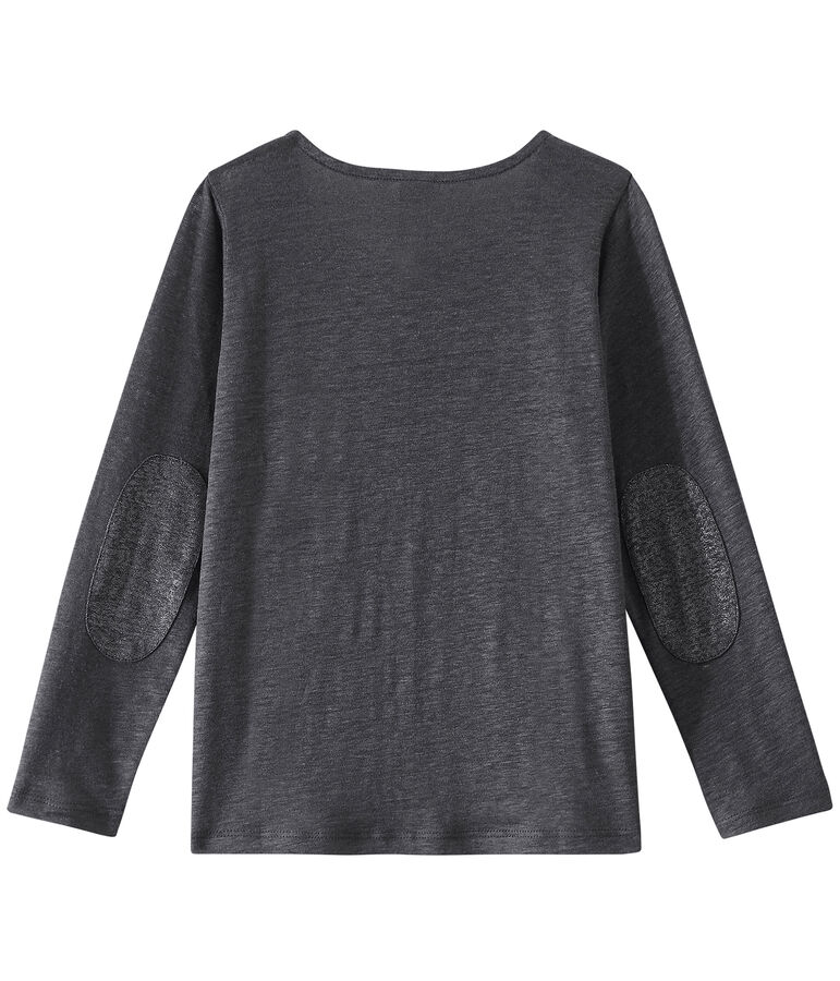 T-shirt per bambina grigio/grigio