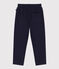 Pantaloni in tubique trapuntato bambino. blu SMOKING