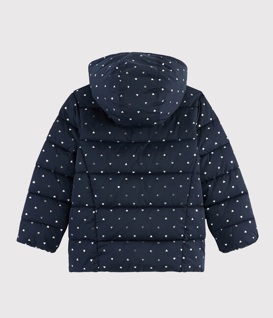 Piumino bambina blu SMOKING/ ARGENT