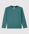 T-shirt in cotone biologico bambina / bambino verde BRUT