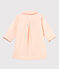 Cappotto rigato bambina bianco MARSHMALLOW/rosa ROSAKO
