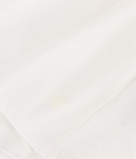 T-shirt LE DROIT scollo a V in cotone Donna bianco ECUME