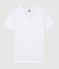 T-shirt scollo a V iconica Donna bianco ECUME