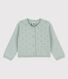 Cardigan bebè in raffinato tricot