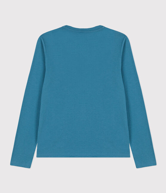 T-shirt LE DROIT scollo a V in cotone Donna blu POLOCHON