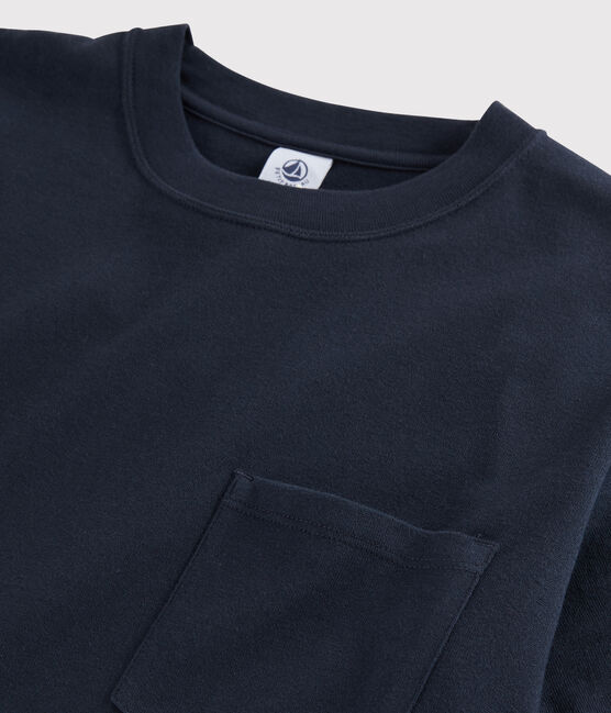 T-shirt cotone Donna / Uomo blu SMOKING