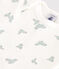 Body a maniche corte in cotone con stampa neonato MARSHMALLOW/ PAUL